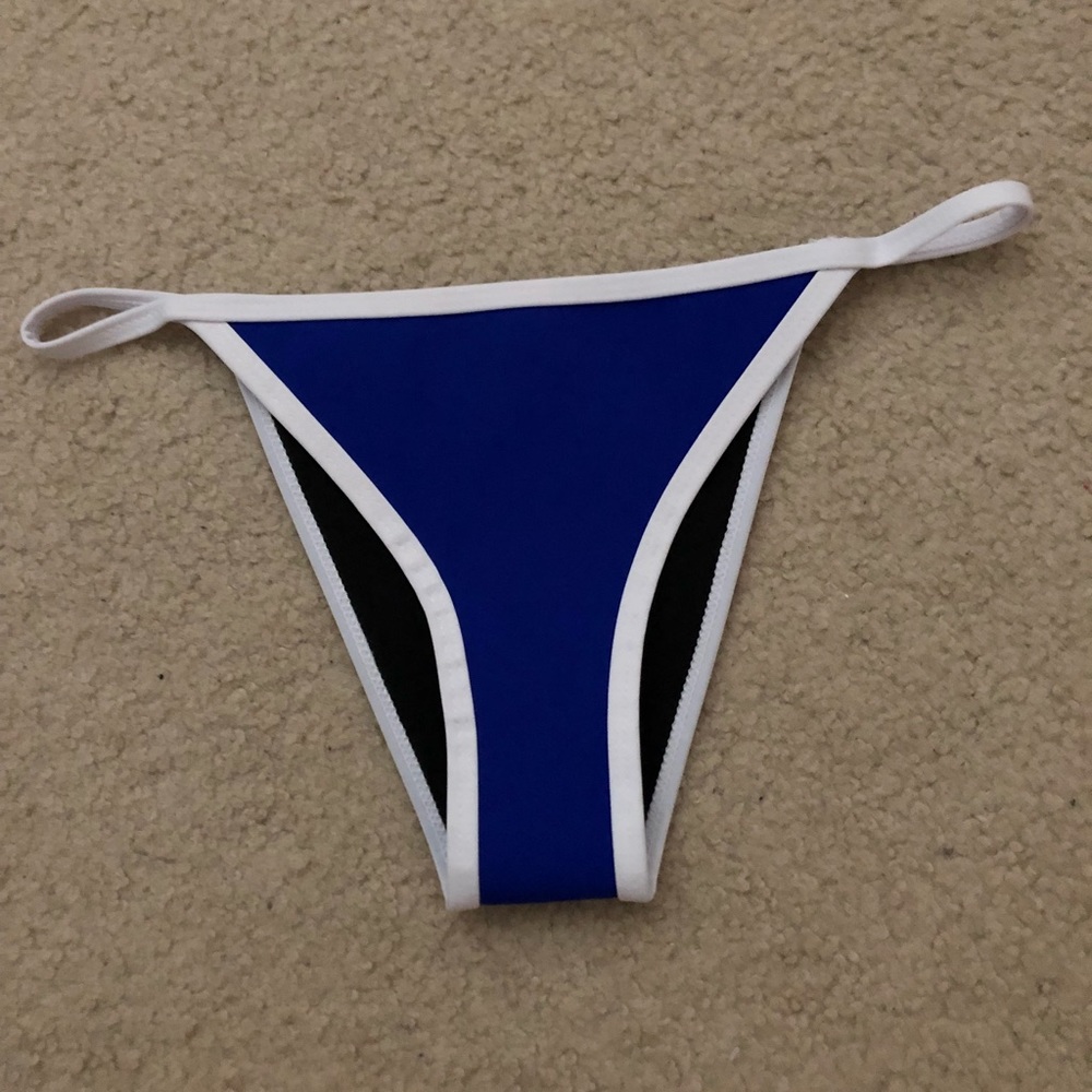 Blue Hoaka Modern Bikini Bottoms